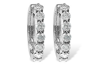 A001-58105: EARRINGS 2 CT TW