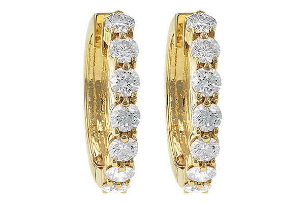 A001-58105: EARRINGS 2 CT TW