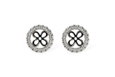 A187-95387: EARRING JACKETS .30 TW (FOR 1.50-2.00 CT TW STUDS)