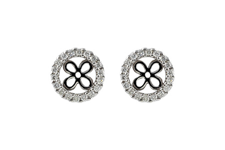 A187-95387: EARRING JACKETS .30 TW (FOR 1.50-2.00 CT TW STUDS)