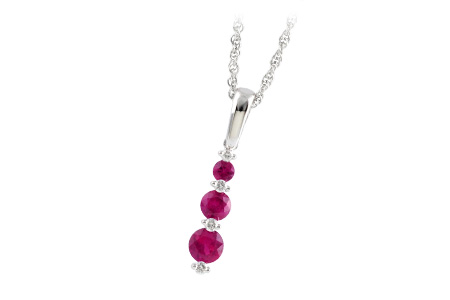 A187-95405: NECK .55 RUBY .60 TGW