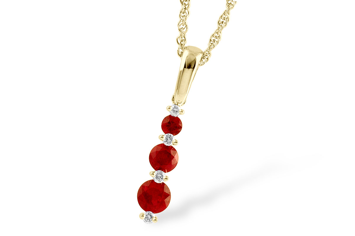 A187-95405: NECK .55 RUBY .60 TGW