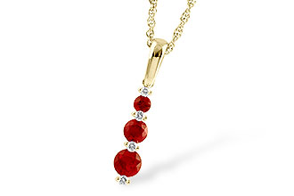 A187-95405: NECK .55 RUBY .60 TGW