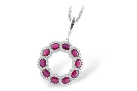 A188-85441: NECK 2.00 RUBY 2.38 TGW