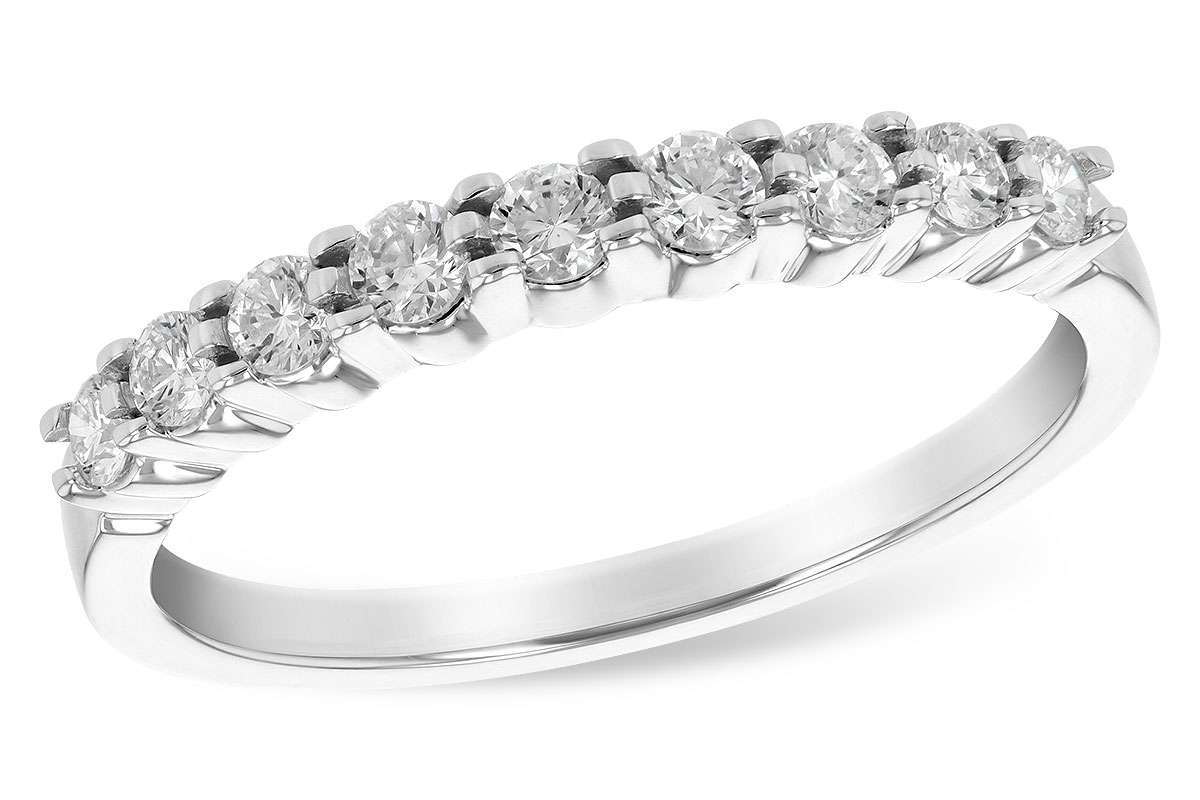 A189-78178: LDS WED RG .33 TW (9 STONES)