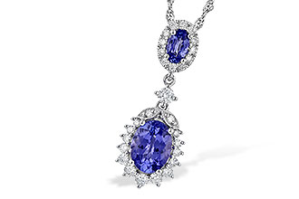 A190-69996: NECK 1.26 TW TANZANITE 1.60 TGW