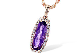 A190-71750: NECK 1.34 AMETHYST 1.46 TGW