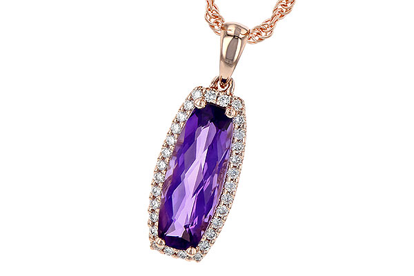 A190-71750: NECK 1.34 AMETHYST 1.46 TGW