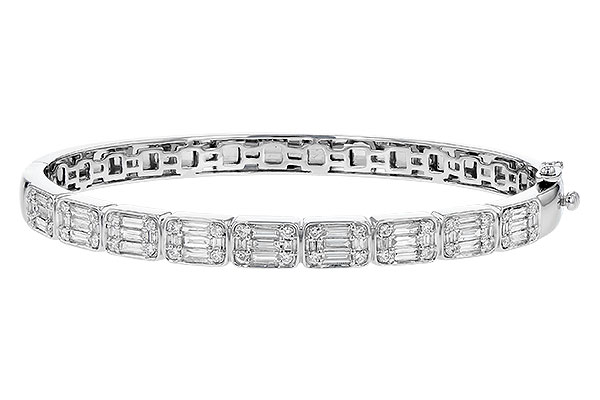 A273-39969: BANGLE 1.25 TW BAGUETTES