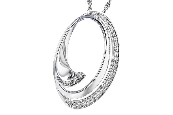 A273-44487: NECKLACE .14 TW