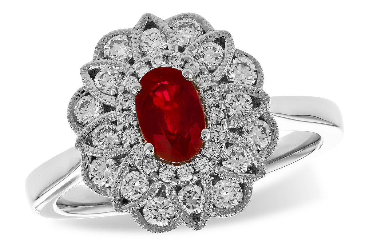 A274-35396: LDS RG .55 TW RUBY 1.07 TGW (6x4MM RUBY)
