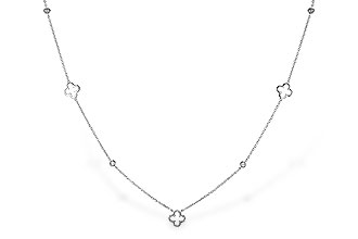 A275-20869: NECKLACE .20 TW (18")