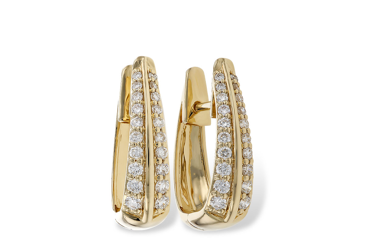 A275-21769: EARRINGS .50 TW