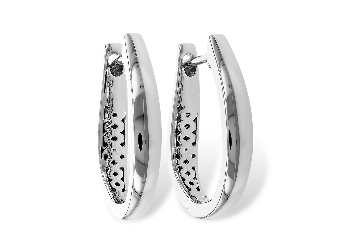 A275-24532: GOLD EARRINGS (17MM)