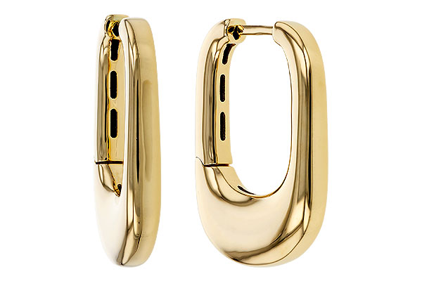 A275-26296: GOLD EARRINGS (24MM)