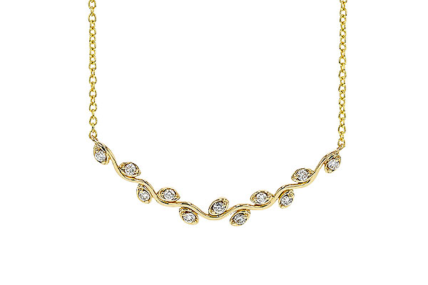 A275-26314: NECKLACE .25 TW (18")