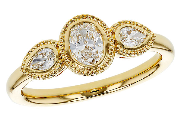 A275-26350: LDS DIA RG .60 TW FANCY CUT DIAMONDS