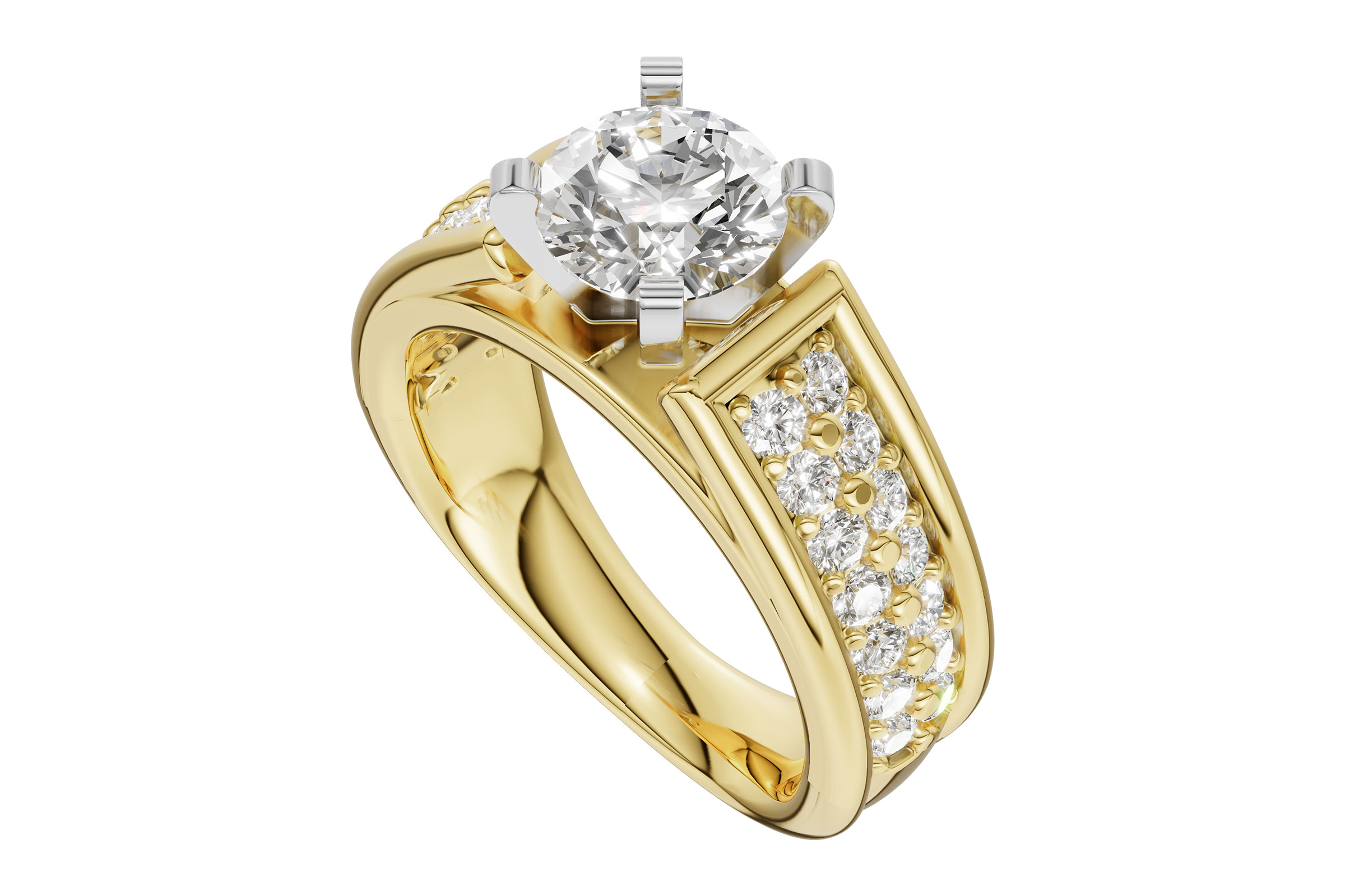 A276-10832: LDS SEMI DIA RG .70 TW