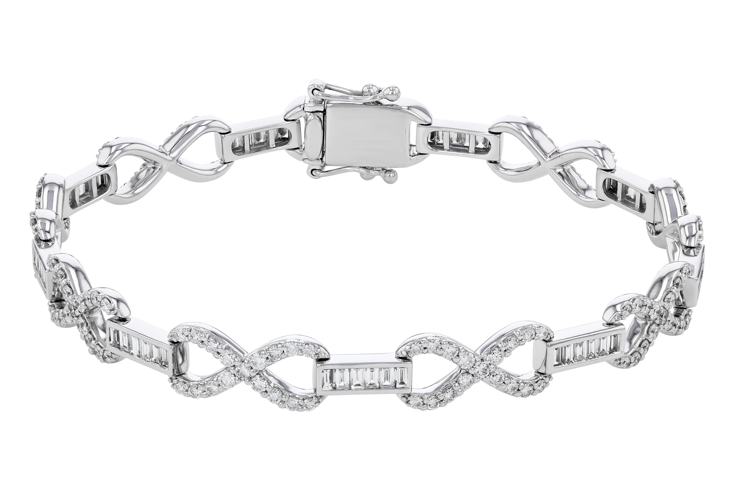 A276-11787: BRACELET 1.00 TW BAG 2.45 TW (7")