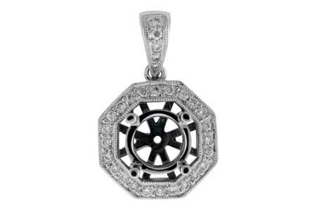 B096-11805: SEMI PENDANT .25 TW