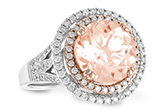 B188-86278: LDS RG 3.94 MORGANITE 4.50 TGW