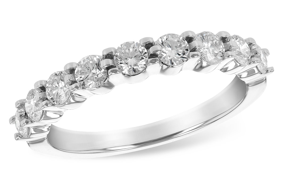 B189-78178: LDS WED RG .75 TW (9 STONES)