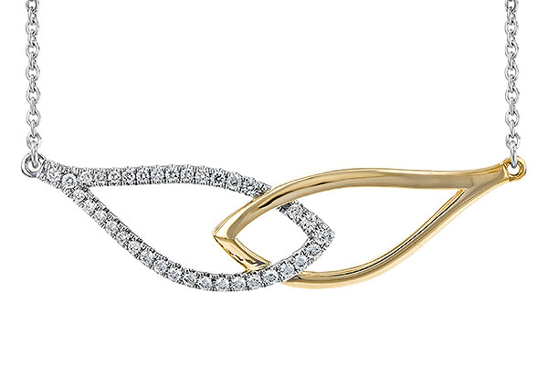 B189-81750: NECKLACE .33 TW