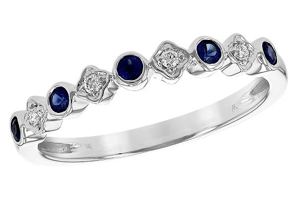 B189-81805: LDS WED RG .21 TW SAPP .25 TGW