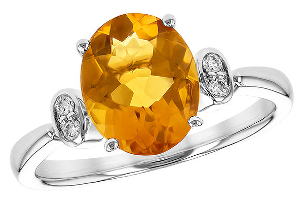 B190-71814: LDS RG 2.04 CITRINE 2.10 TGW (10x8MM CIT)