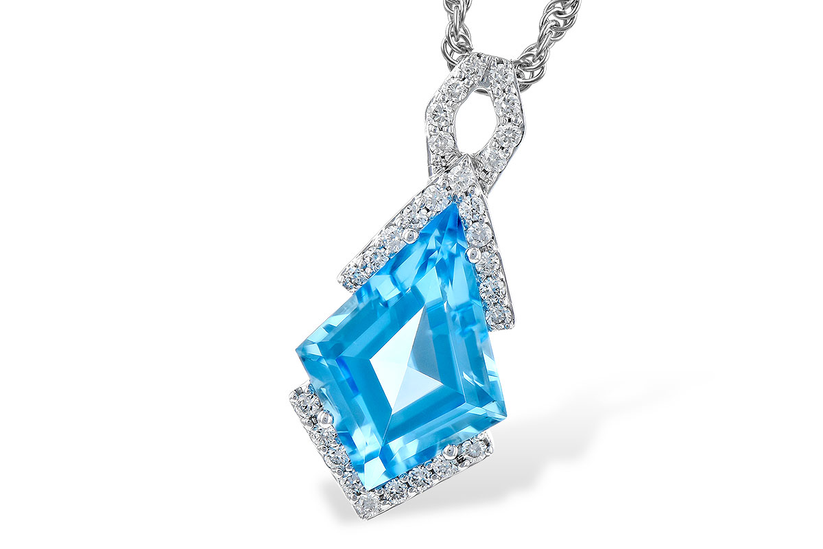 B273-39005: NECK 2.40 BLUE TOPAZ 2.53 TGW