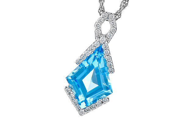 B273-39005: NECK 2.40 BLUE TOPAZ 2.53 TGW