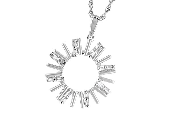 B273-41787: NECK .14 TW BAGUETTES