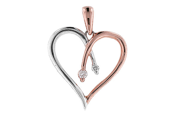 B273-41814: D007-04477 MADE IN PINK & WG .04 TW