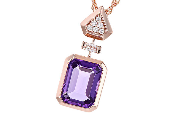 B273-45396: NECK 2.00 AMETHYST 2.08 TGW