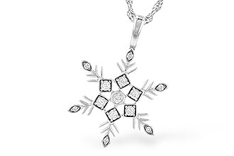 B273-45450: NECKLACE .07 TW