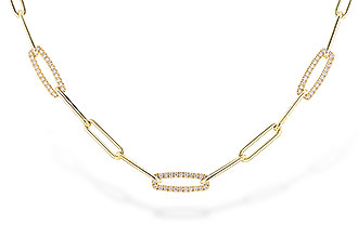 B274-28178: NECKLACE .75 TW (17 INCHES)