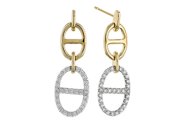 B274-36305: EARRINGS .36 TW