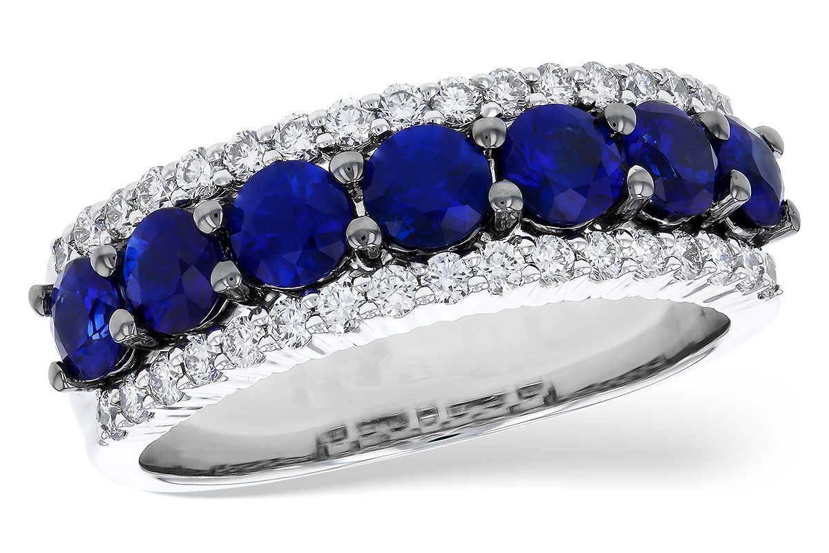 B275-19023: K189-76322 W/BLUE SAPP 1.58 TW SAPP 2.02 TGW