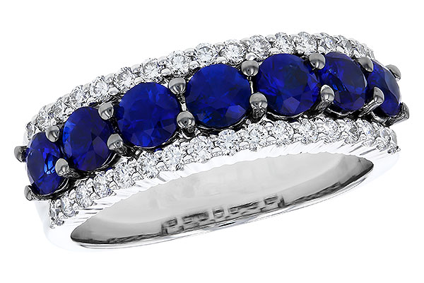 B275-19023: K189-76322 W/BLUE SAPP 1.58 TW SAPP 2.02 TGW