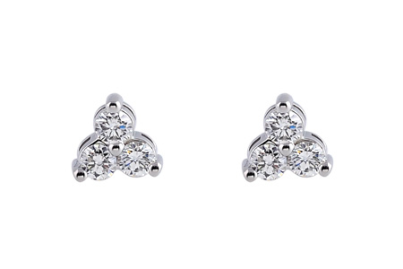 B275-19932: EARRINGS .48 TW