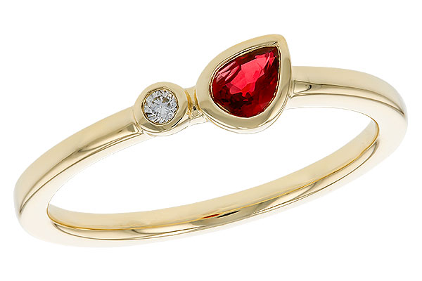 B275-20887: LDS RG .24 RUBY .26 TGW