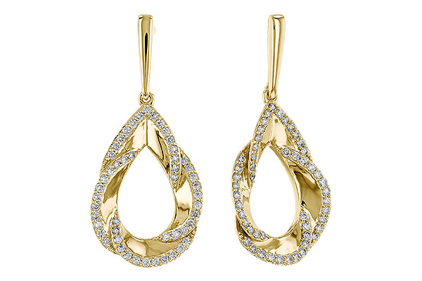 B275-20896: EARRINGS .50 TW