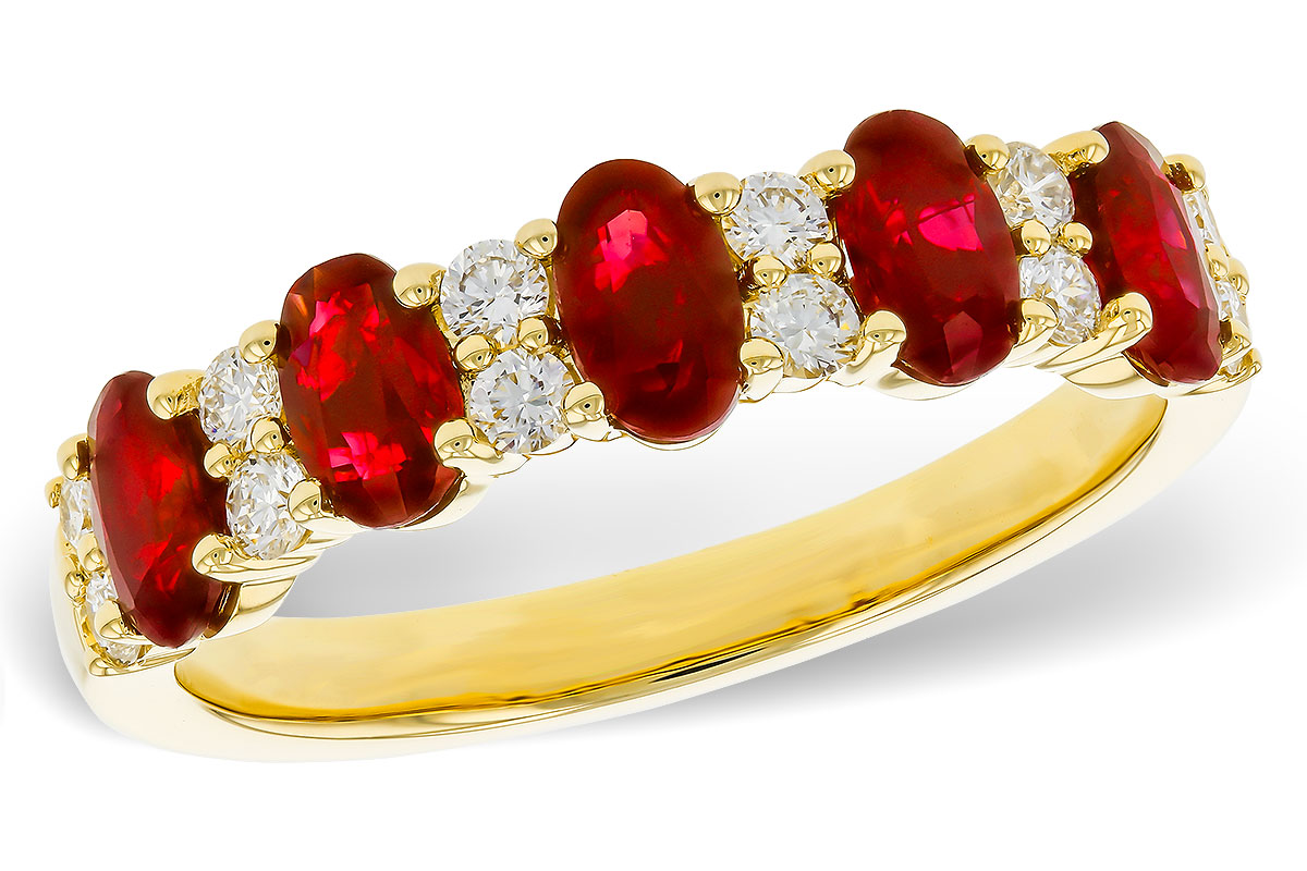 B275-22696: LDS WED RG 1.51 TW RUBY 1.80 TGW