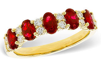 B275-22696: LDS WED RG 1.51 TW RUBY 1.80 TGW