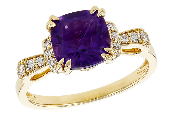 B275-22705: LDS RG 1.83 AMETHYST 2.05 TGW (8MM AMY)