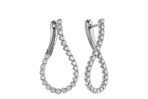 B275-25414: EARRINGS 1.00 TW