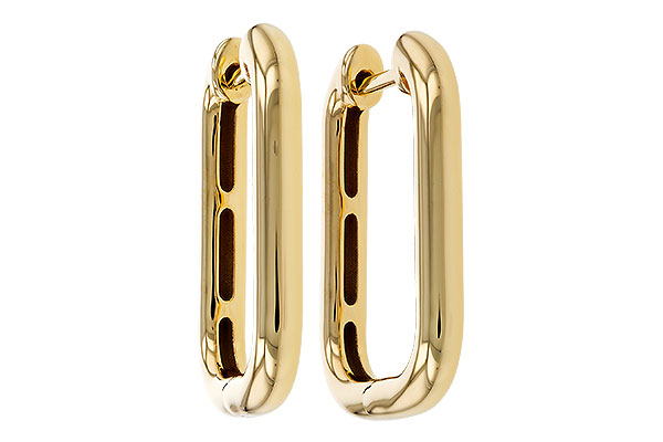 B275-25450: GOLD EARRINGS (23MM)