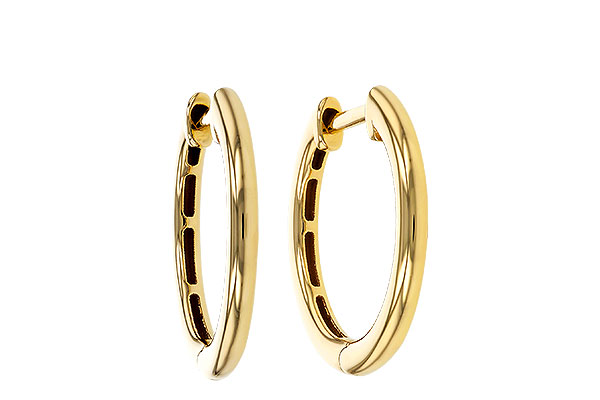 B275-26287: GOLD EARRINGS (16MM)