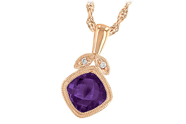 C184-35414: NECK .80 AMETHYST .81 TGW