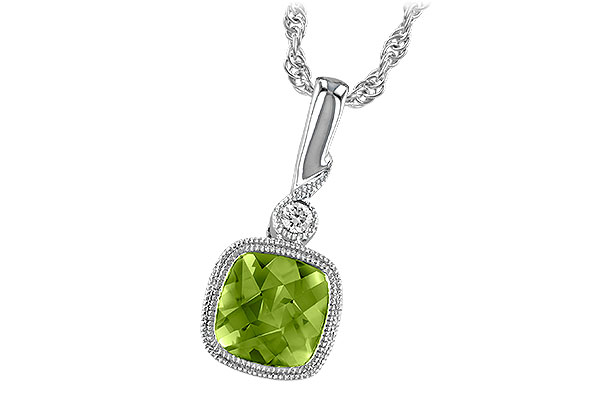 C184-35432: NECK .97 PERIDOT .99 TGW